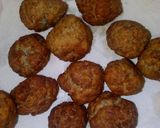A picture of step 6 of Banana balls.