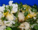 صورة لخطوة 2 من وصفة شوفلور (قرنبيط) في الفرن بطريقة صحية لاصحاب دايت 😍