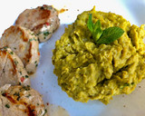 Foto del paso 6 de la receta: Puré de guisantes con hierbabuena y parmesano
