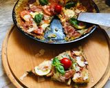 Pas rețetă Pizza fără gluten cu blat din broccoli și conopidă 4 fotografie