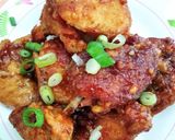 Foto langkah ke 5 dari resep Easy Dakgangjeong (Korean Spicy Fried Chicken).