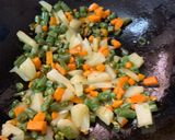 A picture of step 3 of Restaurant style Veg Kolhapuri.