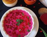 A picture of step 6 of Beetroot Raita.