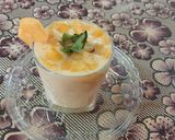 A picture of step 7 of Muskmelon almond milk shake.