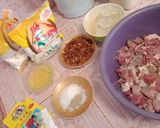 Foto langkah ke 1 dari resep Bakso Daging Sapi Asli Sehat Tanpa MSG, Gurih & Kenyal.
