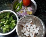 வெண்டைக்காய் மோர் குழம்பு (Vendaikkaai morkulambu recipe in tamil) ரெசிபி ஸ்டேப் 1 புகைப்படம்