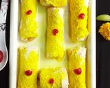 A picture of step 7 of Malai Bread Rolls.