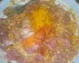 A picture of step 2 of Bihari boti.