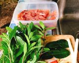 รูปขั้นตอนการทำที่ 1 ของ หมูผัดสมุนไพร