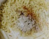 Foto langkah ke 3 dari resep Lumpia Goreng isi rebung+indomie.