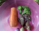 Foto langkah ke 1 dari resep Mpasi 9 bulan (9m+) Hati Ayam kuah bening.