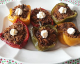 Foto del paso 8 de la receta: Pimientos tricolor rellenos