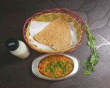 A picture of step 8 of Sev tameta nu shake.
