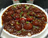 A picture of step 6 of Cauliflower Manchurian Gravy.