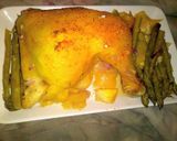A picture of step 5 of Mango Chicken With Asparagus.