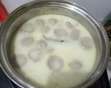 Foto langkah ke 3 dari resep Sawi Putih BaTu (Bakso Tahu) Kuah Santan.