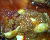 A picture of step 2 of Chicken Badaami Karahi.