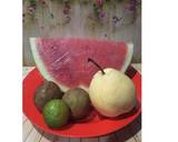 Diet Juice Pear Sapodilla (Sawo) Watermelon Lime langkah memasak 1 foto