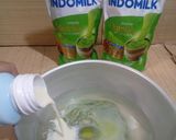 Foto langkah ke 2 dari resep Stup Pudding Matcha.