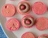 Une image de l'étape 21 de Macarons à la framboise (avec ganache fondante).