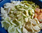 Foto langkah ke 3 dari resep Rujak kuah pindang.