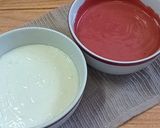 Gambar langkah 3 resipi Apam Mekar Red Velvet.