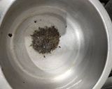 A picture of step 2 of Dalia upma/ broken wheat upma.