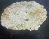 A picture of step 3 of Dudhi Thepla.