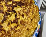 A picture of step 4 of Noodle Frittata with Pumpkin 🍜🎃🥚.