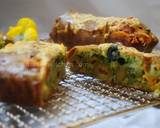 My savoury bread (cake) نان زیتون با سبزیجات recipe step 14 photo