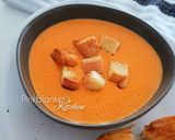 A picture of step 5 of Tomato Soup and Grilled cheese sandwich.
