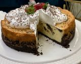 صورة لخطوة 13 من وصفة تشيزكيك الأوريوOreo Cheesecake