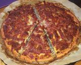Foto del paso 6 de la receta: Pizza con base de pollo