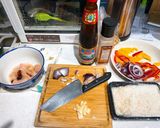 低熱量什錦炒飯-花椰菜米的食譜步驟2照片