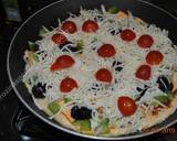 No Oven Pizza  پتیزا تابه ای recipe step 4 photo