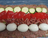 Foto del paso 10 de la receta: Rollo de carne picada relleno