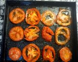 Foto del paso 1 de la receta: Frittata de Tomate, Morrón y Queso al horno