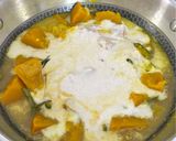 A picture of step 7 of Mathanga (Pumpkin) Curry (Kerala Style).