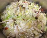 麻油高麗菜飯的食譜步驟5照片