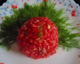 अनार चीज़ बॉल (pomegranate cheese ball) रेसिपी चरण 7 फोटो