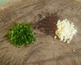 A picture of step 1 of Spanish Meatballs in Sauce.