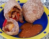 Foto langkah ke 4 dari resep Talas kentang jamur😋 by snow huan.