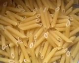 A picture of step 1 of Electric stove Easy cheesy penne pasta in 10 mins.