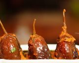 A picture of step 3 of Bharli Vangi [ Stuffed brinjal / stuffed eggplant].