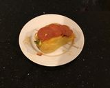 A picture of step 6 of Pasta Stuffed Roasted Italian Peppers.
