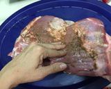 A picture of step 2 of Roasted Pork Belly /Siew Bak.