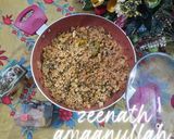 A picture of step 4 of Keema Ambada or Lamb Mince with Red Sorrel Leaves.