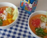 Foto del paso 4 de la receta: Salmorejo con su picadillo