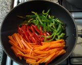 Foto del paso 1 de la receta: Fideos con verduras al wok
