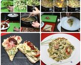 Foto del paso 1 de la receta Revuelto de calabacín y pimiento
